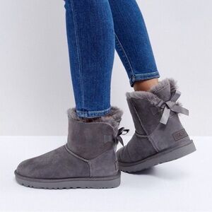 UGG Mini Bailey Bow Ribbon Boots